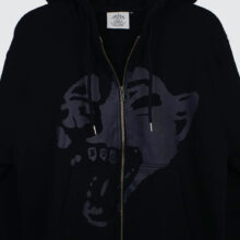 Bug x Lobby ROAR Zip Hoodie Black