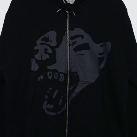 Bug x Lobby ROAR Zip Hoodie Black