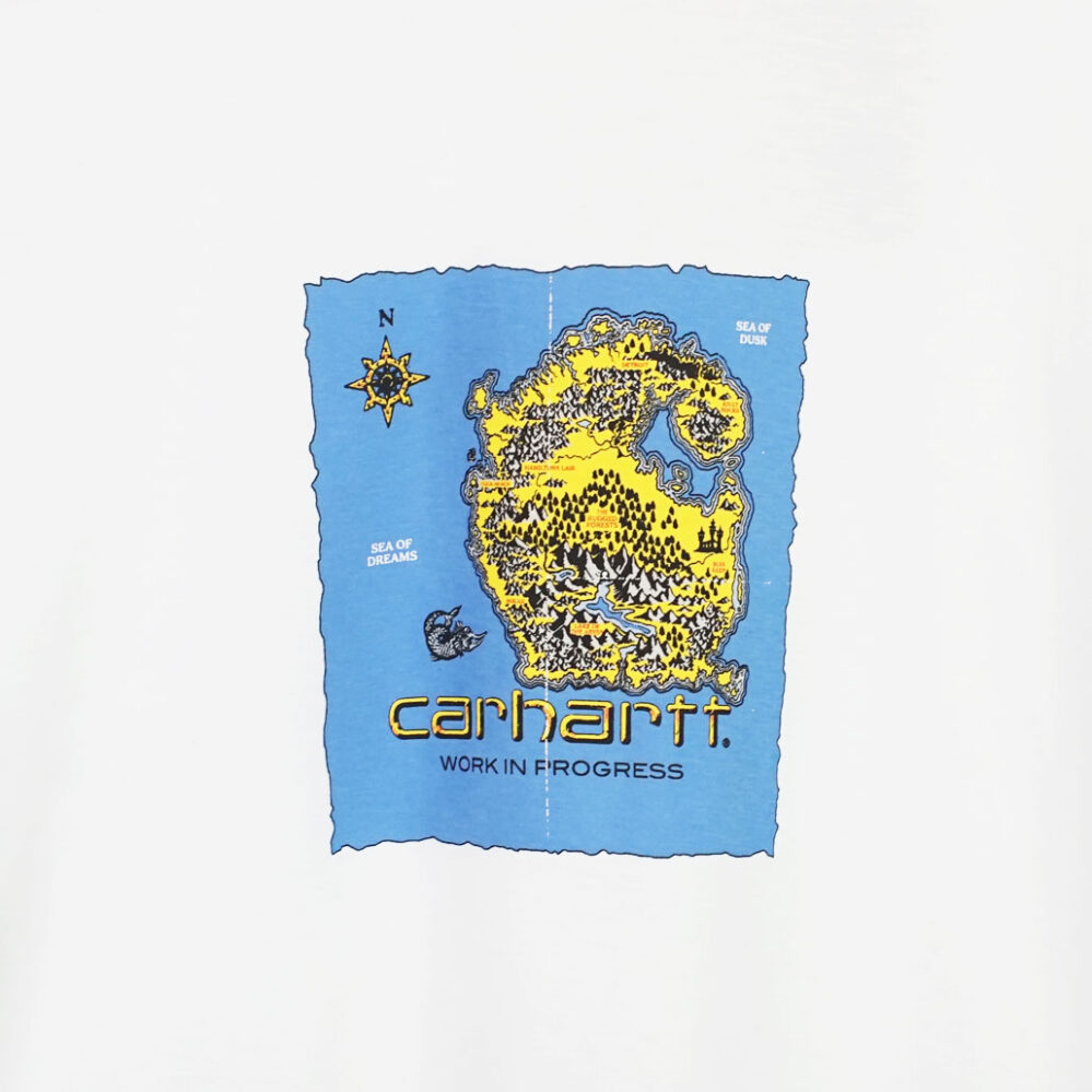 Carhartt WIP Old World T-Shirt White Carhartt WIP Old World T-Shirt White