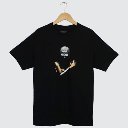 Hockey Back Crack T-Shirt Black Hockey Back Crack T-Shirt Black
