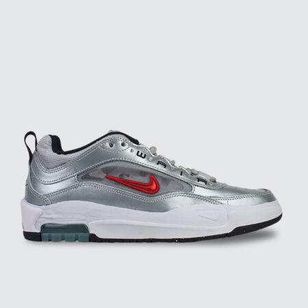 Nike SB Air Max Ishod ”Silver Bullet” Metallic Silver/Varsity Red Nike SB Air Max Ishod ”Silver Bullet” Metallic Silver/Varsity Red