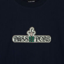 Pass~Port Gardenia T-Shirt Navy Pass~Port Gardenia T-Shirt Navy