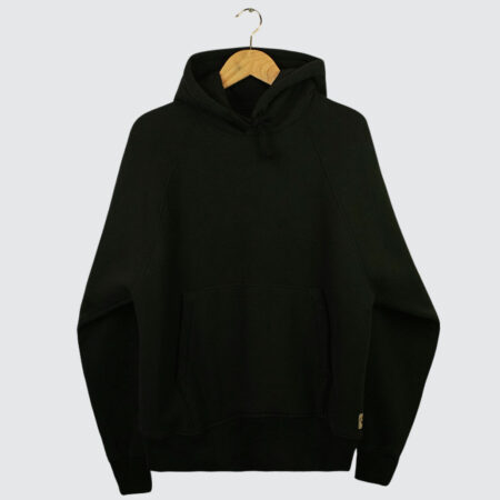 Stüssy Fleece Raglan Hood Knit Washed Black Stüssy Fleece Raglan Hood Knit Washed Black