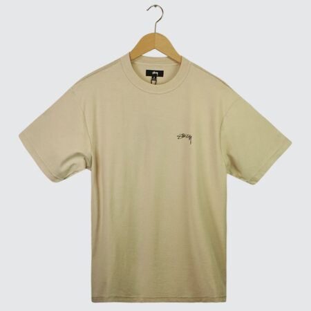 Stüssy Lazy T-Shirt Bone Stüssy Lazy T-Shirt Bone