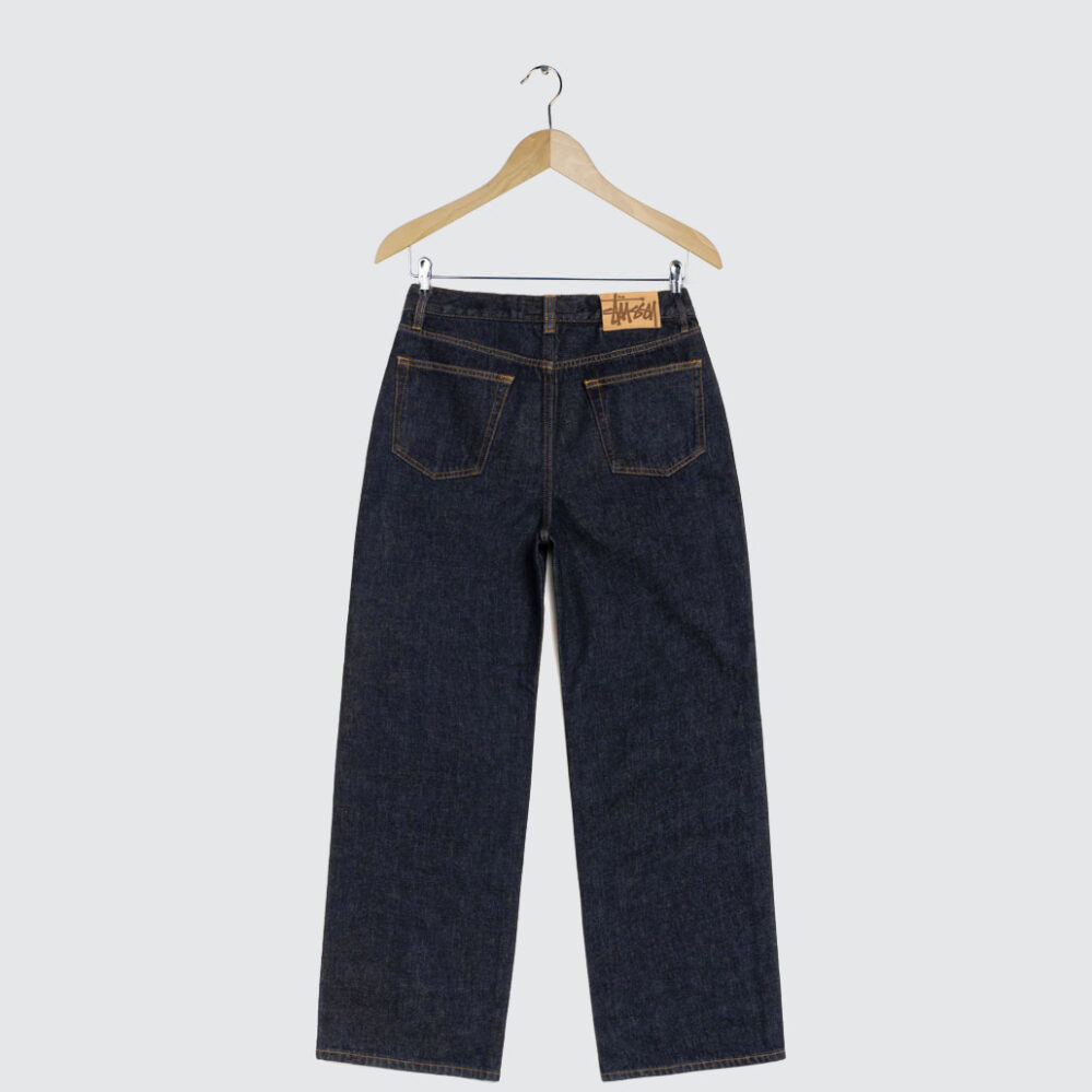 Stüssy Relaxed Denim Jeans Rinsed Indigo