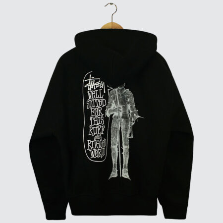 Stüssy Well Suited Zip Hood Black Stüssy Well Suited Zip Hood Black