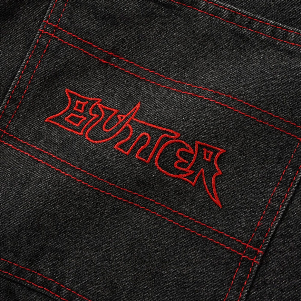 Butter Goods Encounter Denim Shorts Tinted Washed Black Butter Goods Encounter Denim Shorts Tinted Washed Black