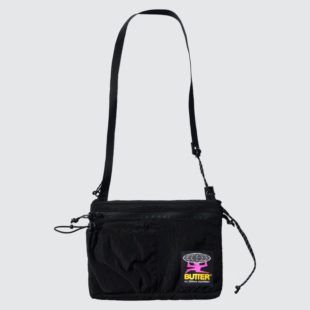 Butter Goods Pace Side Bag Black