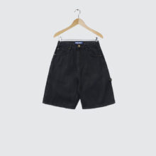 Butter Goods Rivet Denim Shorts Washed Black