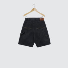 Butter Goods Rivet Denim Shorts Washed Black