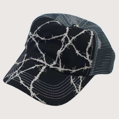 Butter Goods Wired Trucker Cap Black Butter Goods Wired Trucker Cap Black