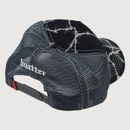 Butter Goods Wired Trucker Cap Black Butter Goods Wired Trucker Cap Black