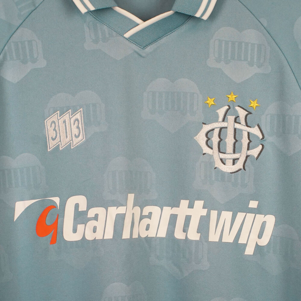 Carhartt WIP S/S Hartt's Football T-Shirt Bluebird - LOBBY