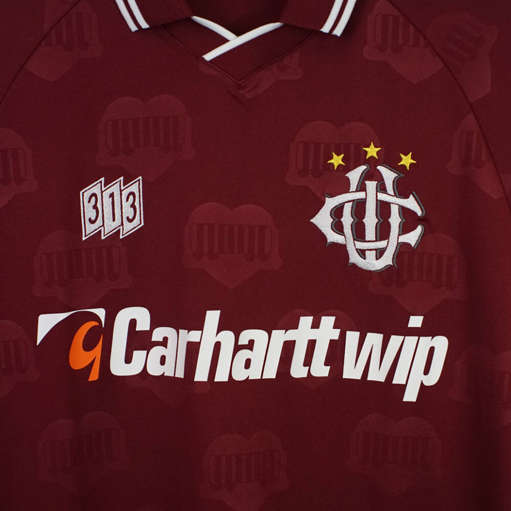 Carhartt WIP S/S Hartt's Football T-Shirt Mulberry - LOBBY