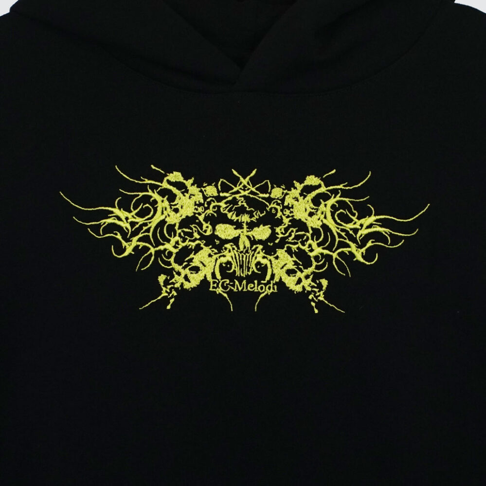 EC Melodi Octane Hoodie Black - LOBBY Online Skateshop