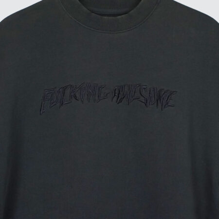Fucking Awesome Distressed Stamp Crewneck Black Fucking Awesome Distressed Stamp Crewneck Black