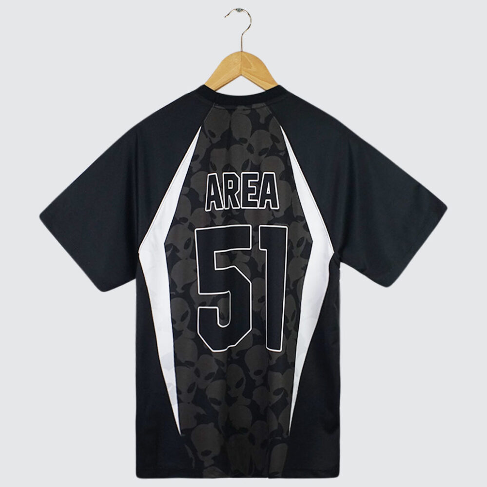 No Problemo Area 51 Football Jersey Black No Problemo Area 51 Football Jersey Black
