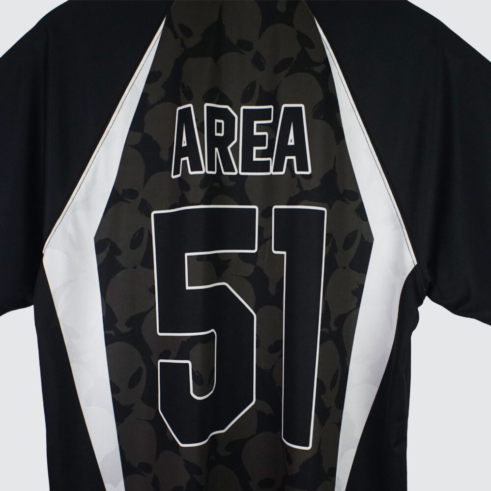 No Problemo Area 51 Football Jersey Black No Problemo Area 51 Football Jersey Black