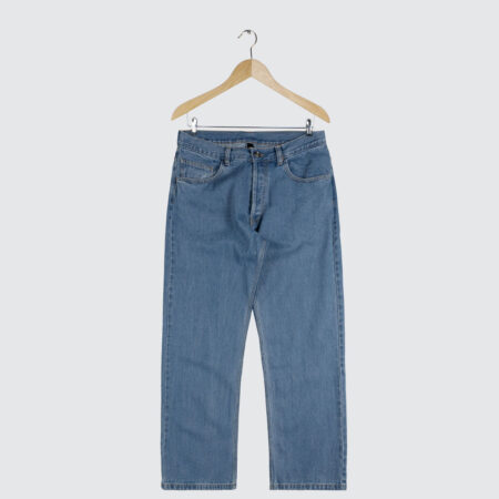Dime Classic Relaxed Denim Pants Overdyed Forest - LOBBY Dime Classic Relaxed Denim Pants Overdyed Forest - LOBBY