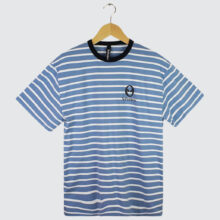 No Problemo Breton Stripe T-Shirt Navy