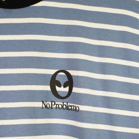 No Problemo Breton Stripe T-Shirt Navy No Problemo Breton Stripe T-Shirt Navy