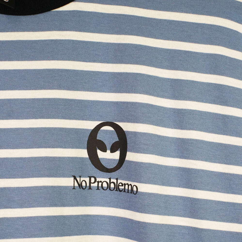 No Problemo Breton Stripe T-Shirt Navy