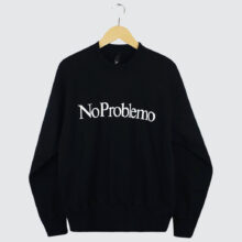 No Problemo Crewneck Black