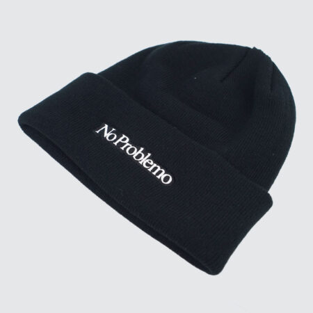 No Problemo Mini Problemo Beanie Black No Problemo Mini Problemo Beanie Black