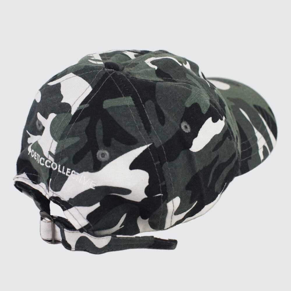 Poetic Collective Classic Cap Black Camo