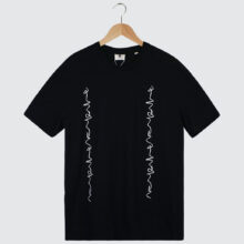 Poetic Collective Crayon Chain T-Shirt Black
