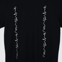 Poetic Collective Crayon Chain T-Shirt Black