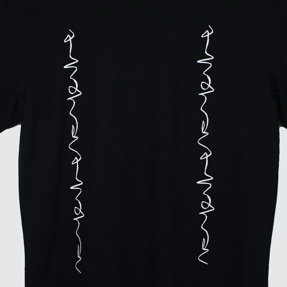 Poetic Collective Crayon Chain T-Shirt Black