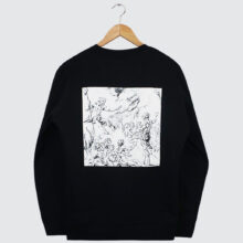 Poetic Collective Demon Crewneck Black Poetic Collective Demon Crewneck Black