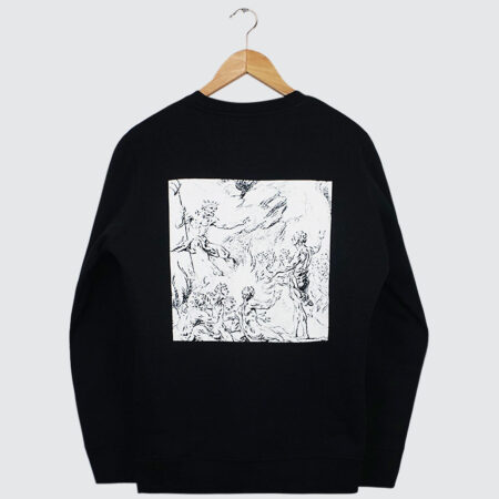 Poetic Collective Demon Crewneck Black Poetic Collective Demon Crewneck Black