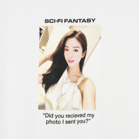 Sci-Fi Fantasy Catfish T-Shirt White Sci-Fi Fantasy Catfish T-Shirt White