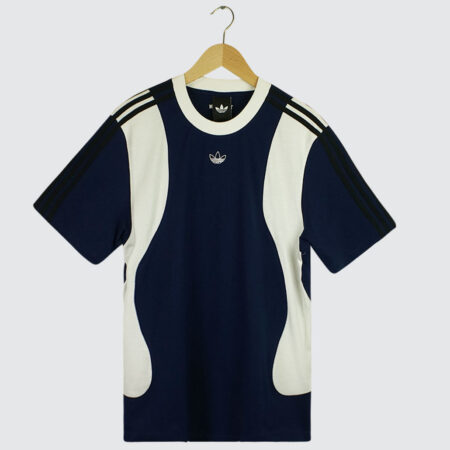 Adidas Tyshawn T-Shirt DRKBLUE/WHITE Adidas Tyshawn T-Shirt DRKBLUE/WHITE