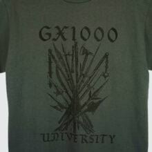 GX1000 University T-Shirt Charcoal