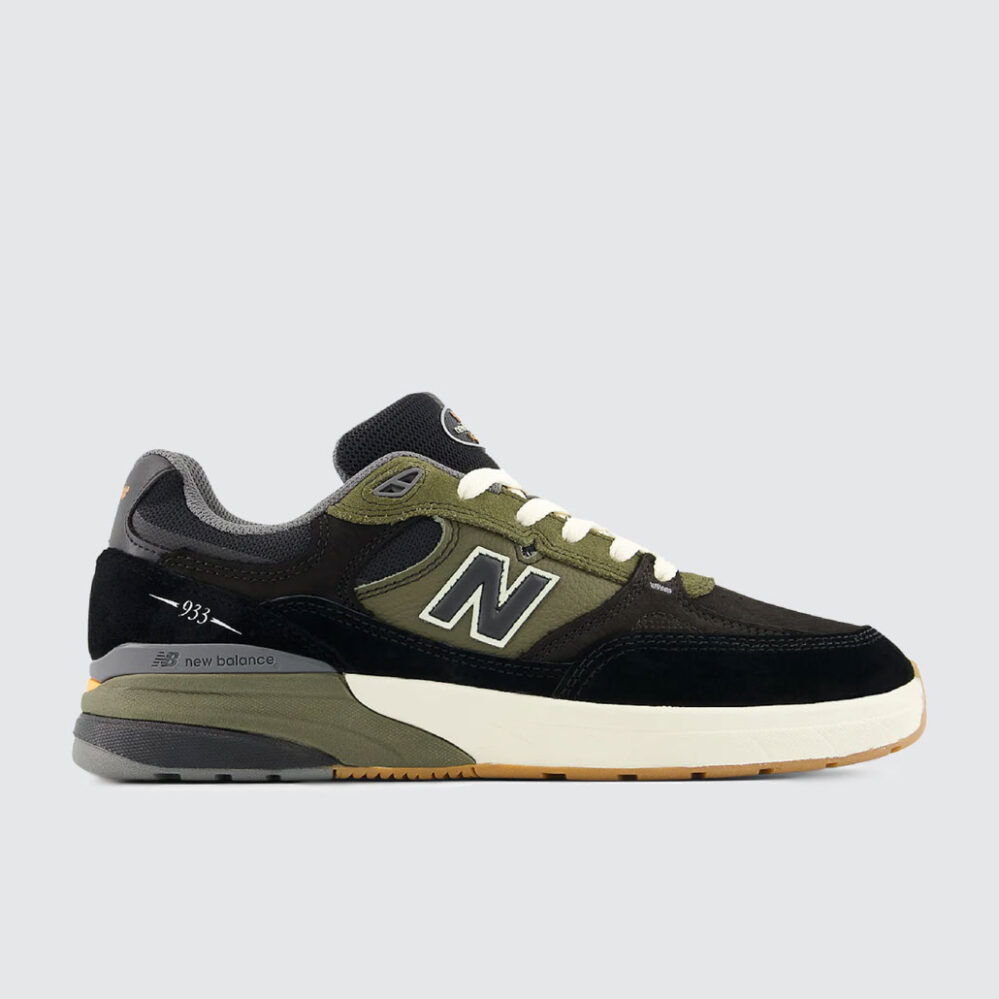 New Balance Numeric Andrew Reynolds 933 Black/Olive