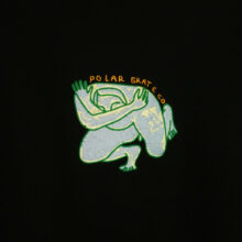 Polar Skate Co. Shy Bow Dave Crewneck Black