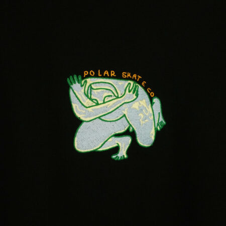 Polar Skate Co. Shy Bow Dave Crewneck Black Polar Skate Co. Shy Bow Dave Crewneck Black