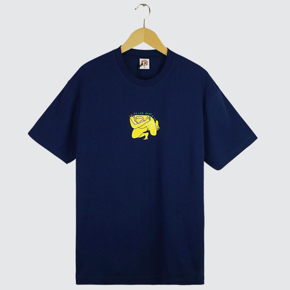 Polar Skate Co. Shy Bow T-Shirt Deep Royal Blue