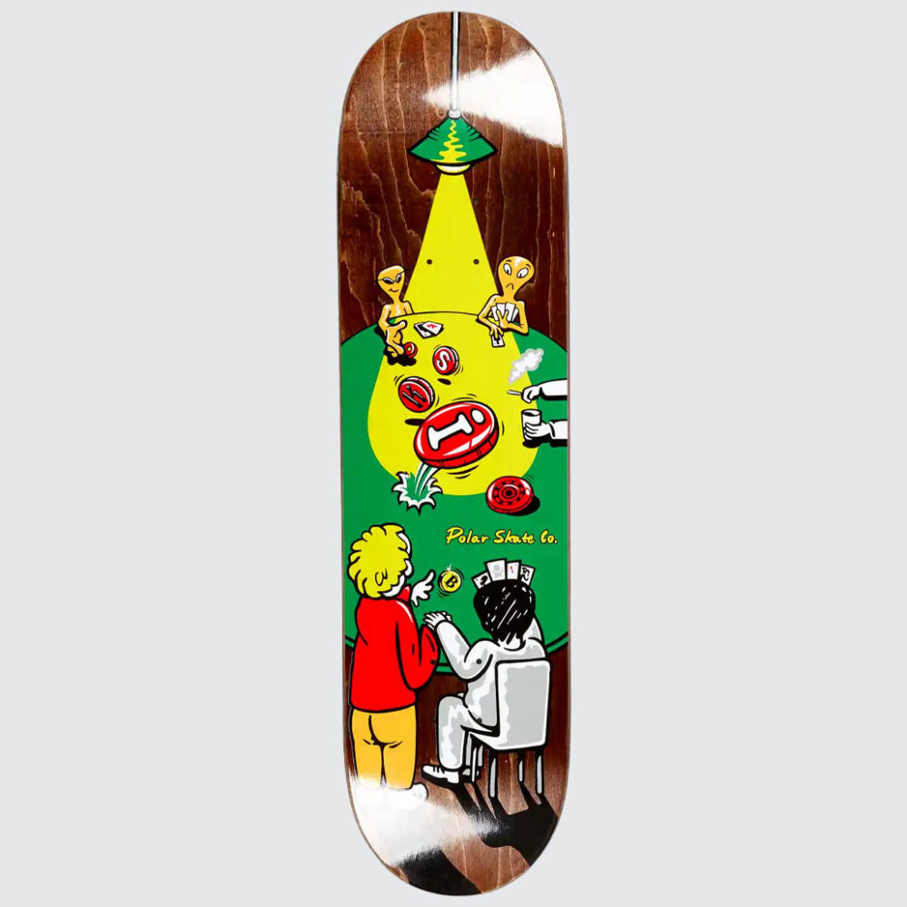 Polar Skate Co. Oskar Rozenberg Poker Face 8.5″