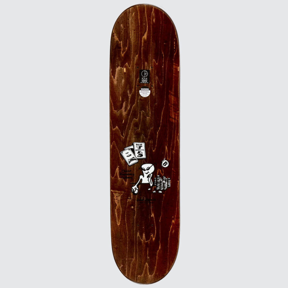 Polar Skate Co. Oskar Rozenberg Poker Face 8.5″ Polar Skate Co. Oskar Rozenberg Poker Face 8.5″