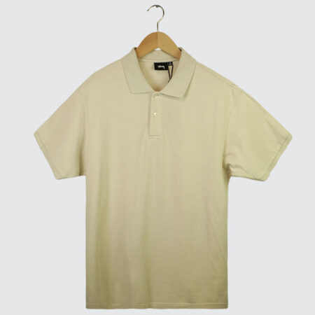 Stüssy Classic Pique Polo Off White