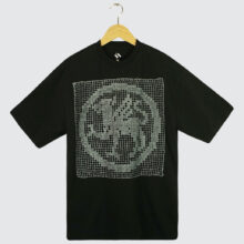 The Trilogy Tapes Filet Lace T-Shirt Black