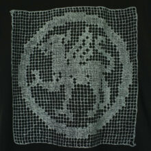 The Trilogy Tapes Filet Lace T-Shirt Black