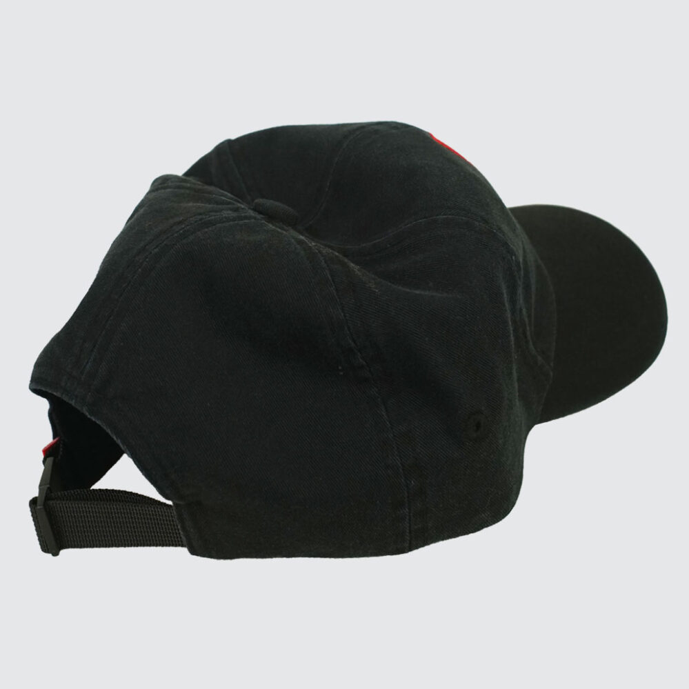 The Trilogy Tapes Heart 6-Panel Cap Black
