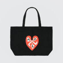 The Trilogy Tapes Heart Record Bag Black