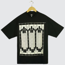 The Trilogy Tapes Tetris Teeth Glow In The Dark Ink T-Shirt Black The Trilogy Tapes Tetris Teeth Glow In The Dark Ink T-Shirt Black