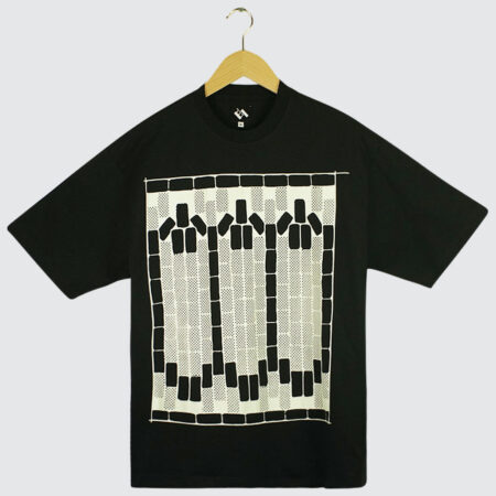 The Trilogy Tapes Tetris Teeth Glow In The Dark Ink T-Shirt Black The Trilogy Tapes Tetris Teeth Glow In The Dark Ink T-Shirt Black